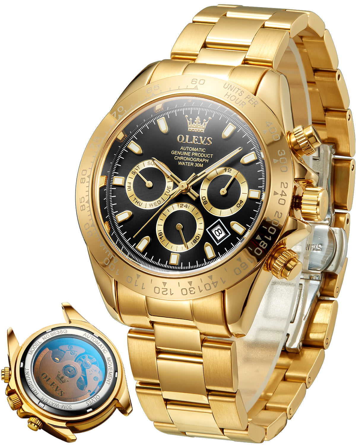 OLEVS 6638 GOLD