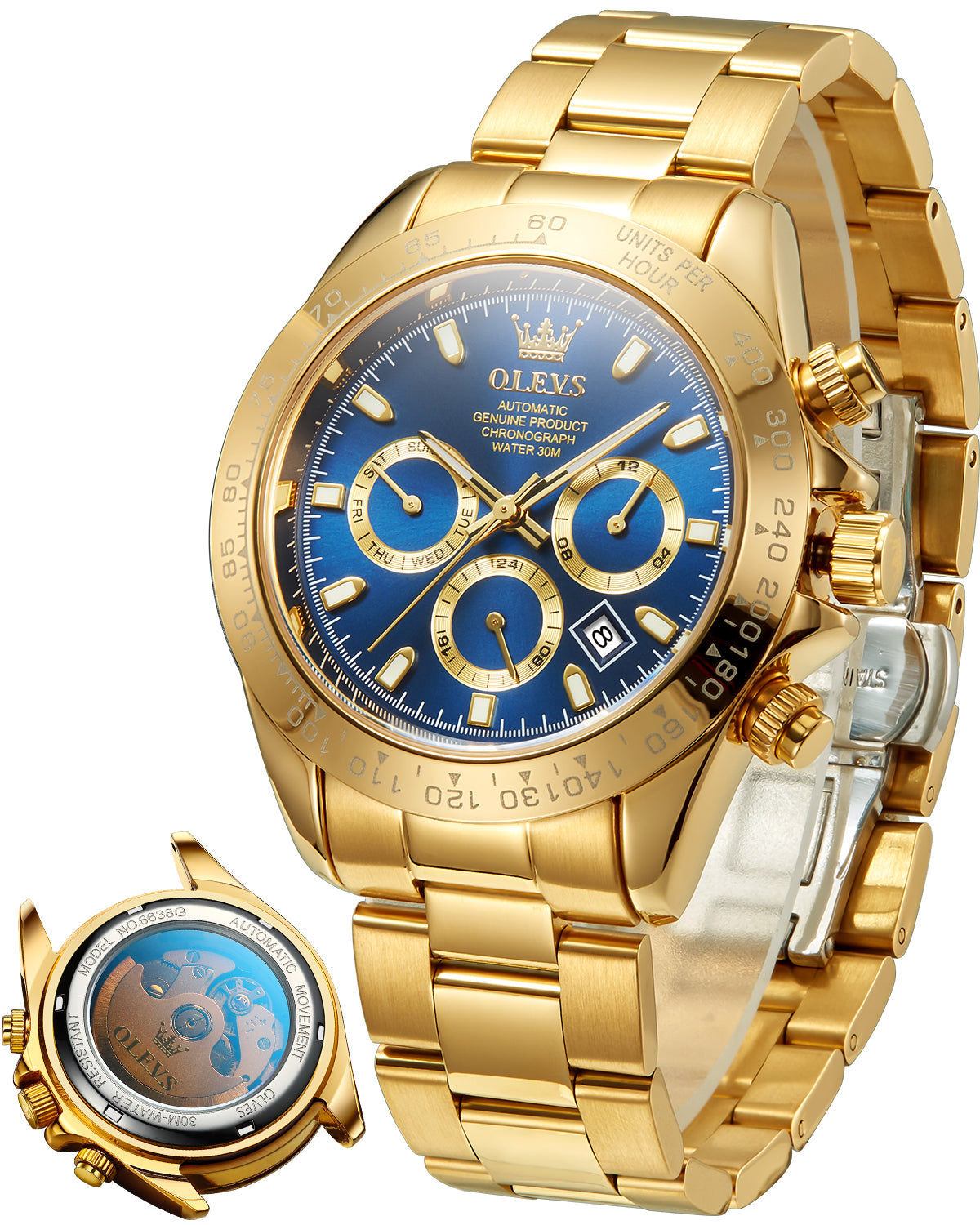 OLEVS 6638 GOLD