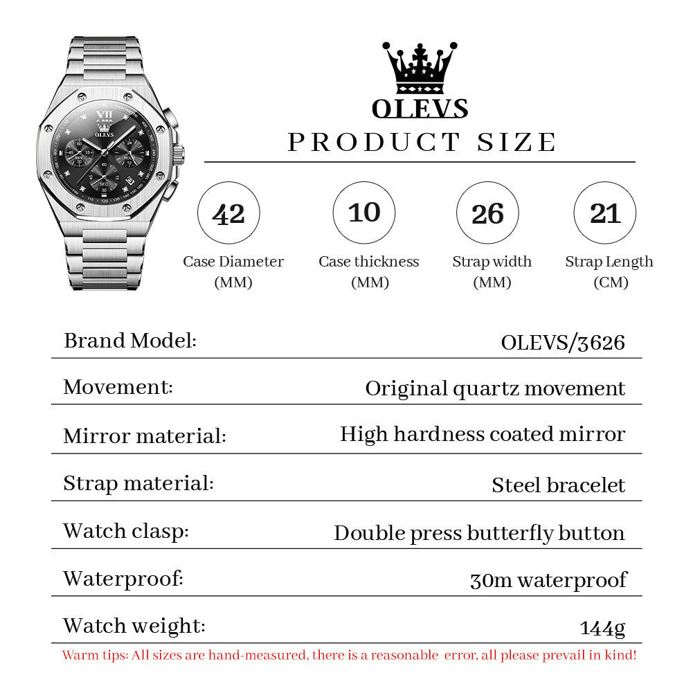 OLEVS 3626 GOLD
