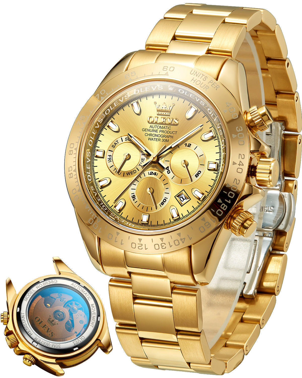 OLEVS 6638 GOLD