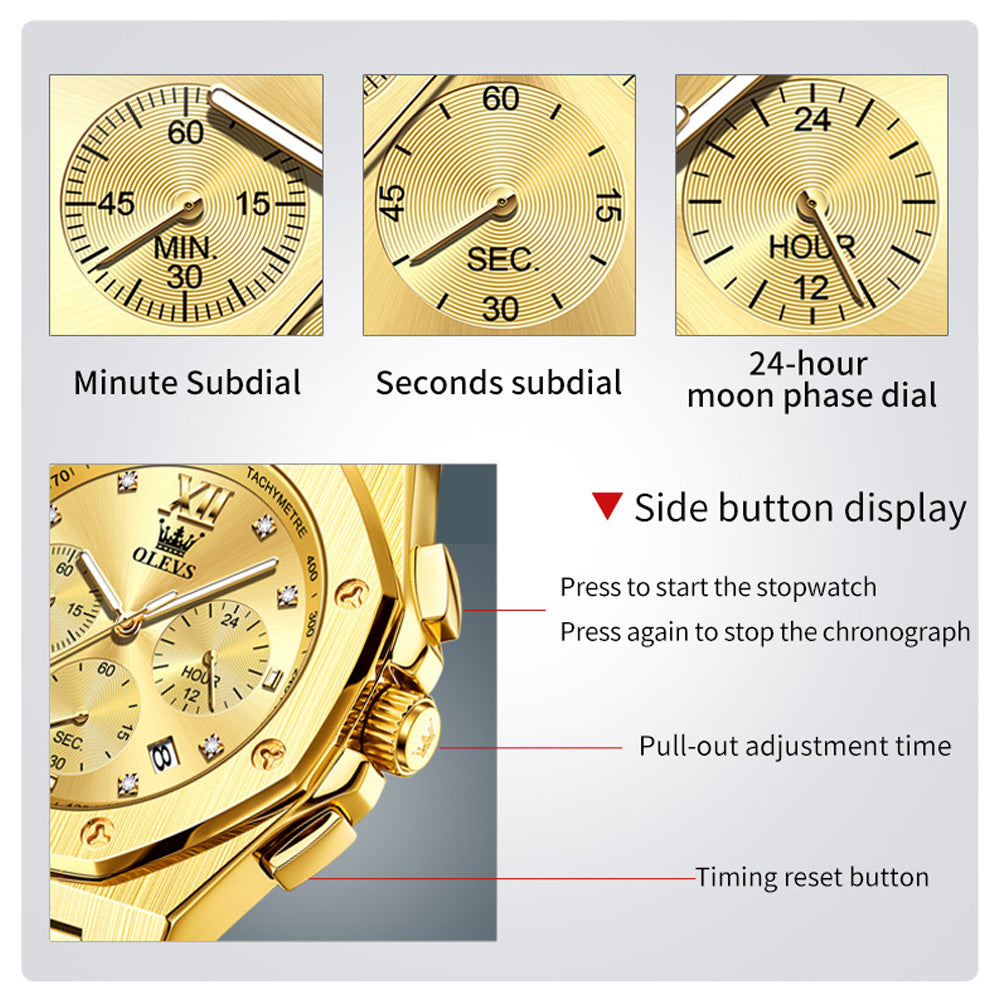 OLEVS 3626 GOLD