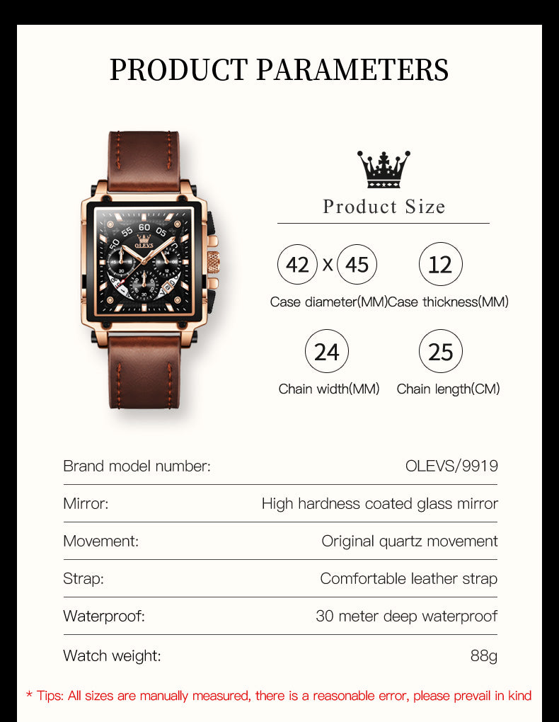 OLEVS 9919 SQUARE